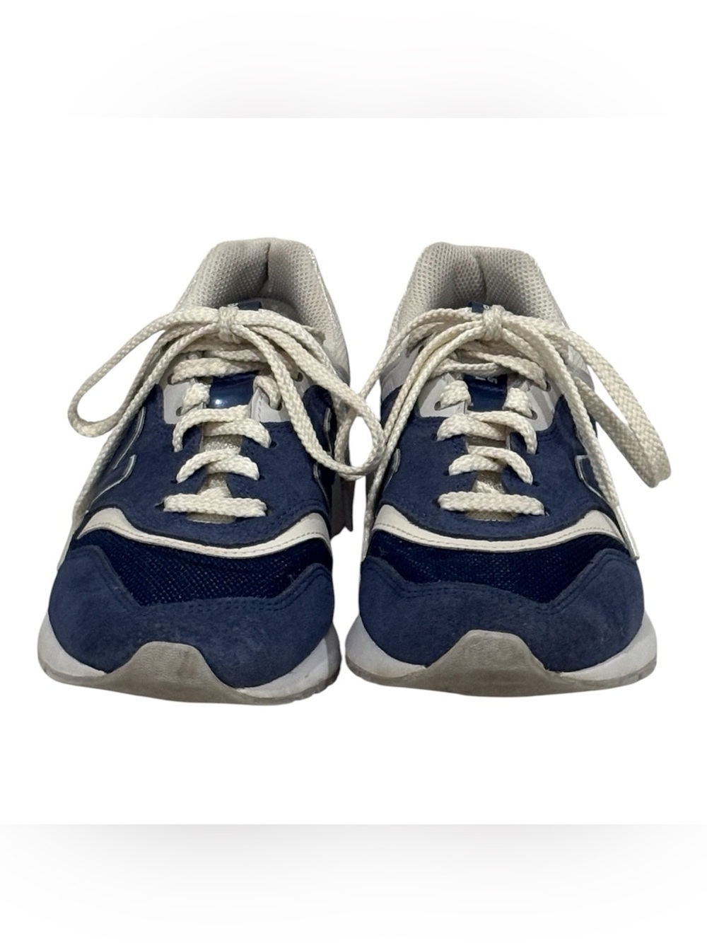 New Balance Men’s 997H Low Top Lace-Up Suede Sneakers Blue/White CW997HSW - Picture 2 of 7